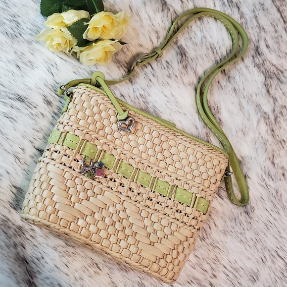 Brighton Handbags - Brighton Straw Shoulder/Crossbody Purse